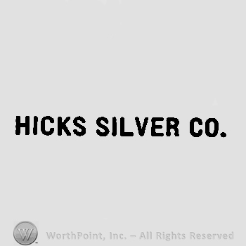 Hicks Silver Co. written with uppercase letters