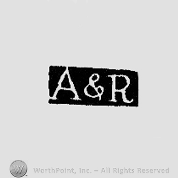 The letters A & R written in uppercase.