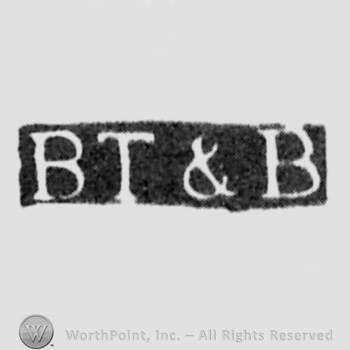 The letters BT & B written in uppercase