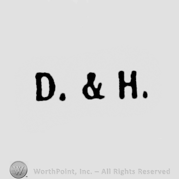 Uppercase D & H.