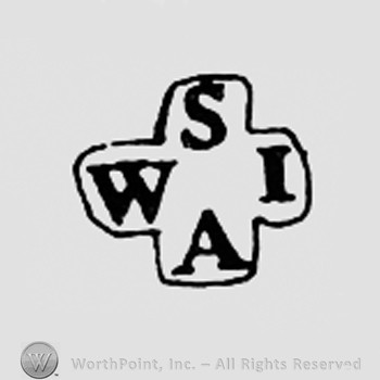 Letters SWAI inside a frame like a cross.