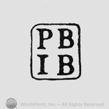 Letters PB and IB inside a rectangle.