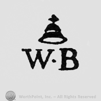 Bell above letters W and B.