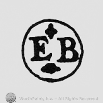 Letters EB inside a circle.