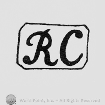 Letters RC inside a rectangle.