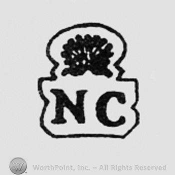 Crowned letters NC.