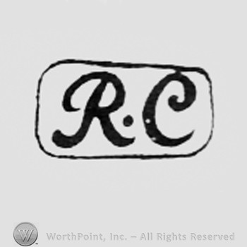 Letters RC inside a rectangle.