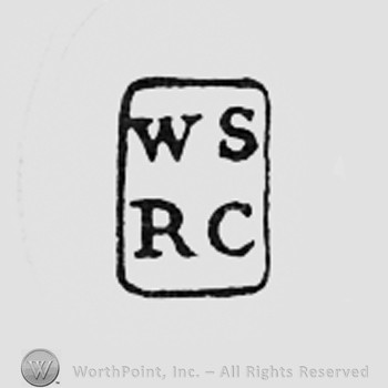 Letters WS RC inside a rectangle.