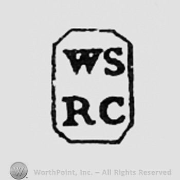 Letters WS RC inside a rectangle.