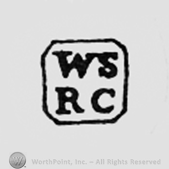 Letters WS RC inside a rectangle.