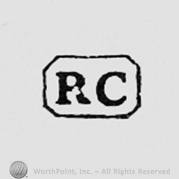 Letters RC inside a rectangle.