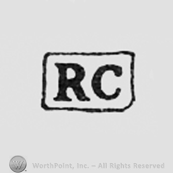 Letters RC inside a rectangle.