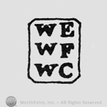 Letters WE Wf and WC inside a rectangle.