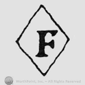 Letter F inside a diamond.