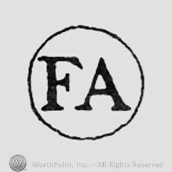 Letters FA inside a circle.