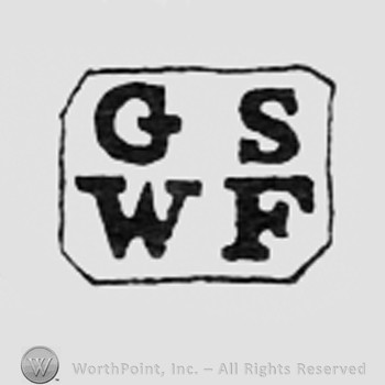 Letters WF inside a rectangle.