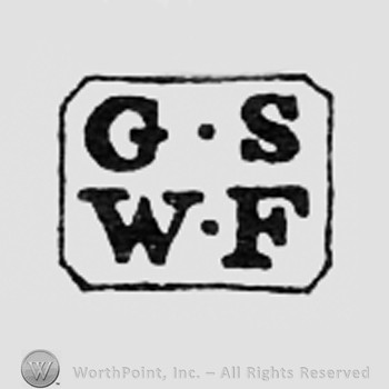 Letters GS and WF inside a square.