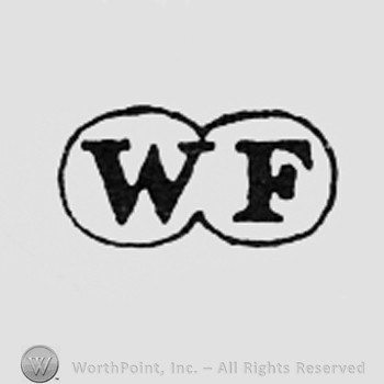 Letters WF inside a double circle.