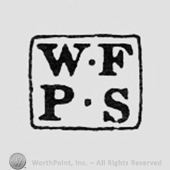 Letters WF and PS inside a rectangle.