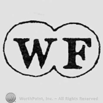 Letters WF inside a double circle.