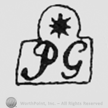 Letters PG and a star above.