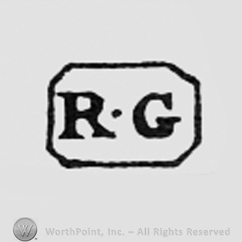 Letters RG inside a rectangle.