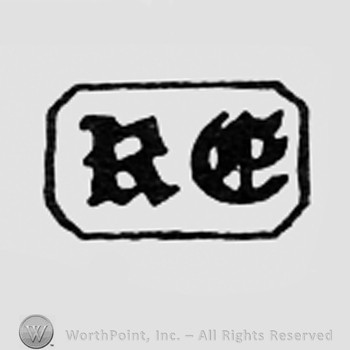 Letters RG inside a rectangle.