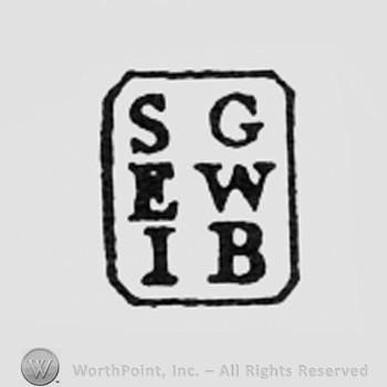 Letters SG, EW and IB inside a rectangle.