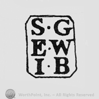 Letters SG, EW and IB inside a rectangle.