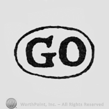 Letters GO inside an oval.