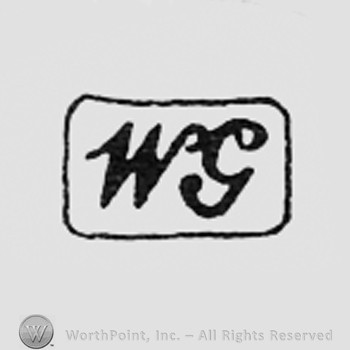 Letters WG inside a rectangle.