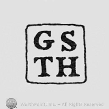 Letters GS TH inside a square.
