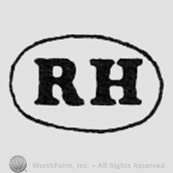 Letters RH inside an oval.