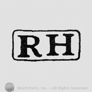 Letters RH inside a rectangle.