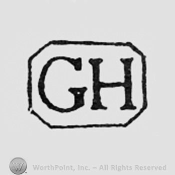 Letters GH inside an octagon.