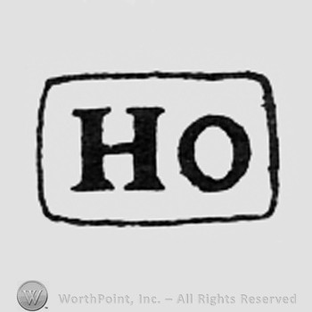 Letters HO inside a rectangle.