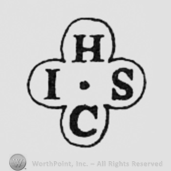 Letters HICS inside a shape like a flower.