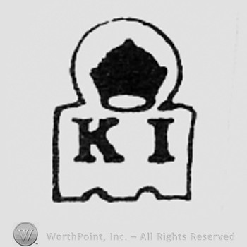 Letters KI and a crown above.