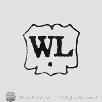 Letters WL above a dot.