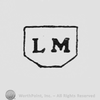 Letters LM inside a rectangle.