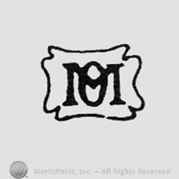 Monogram of letters MO.