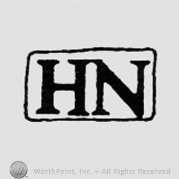 Letters HN inside a rectangle.