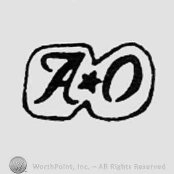Letters AO and a star between.