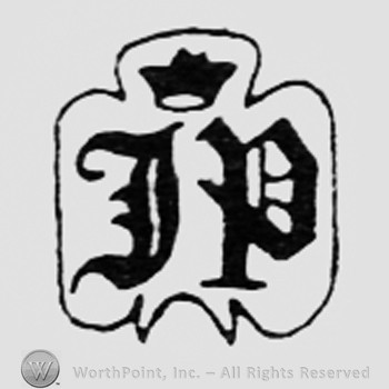 Crowned letters IP.