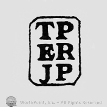 Letters TP ER JP inside a rectangle.