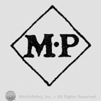Letters MP inside a diamond.