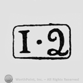 Letters IQ inside a rectangle.