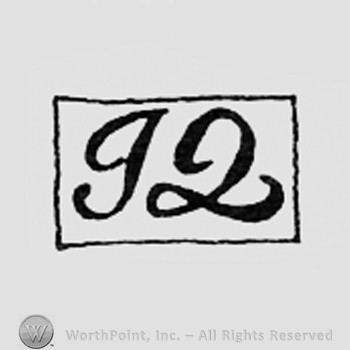 Letters IQ inside a rectangle.