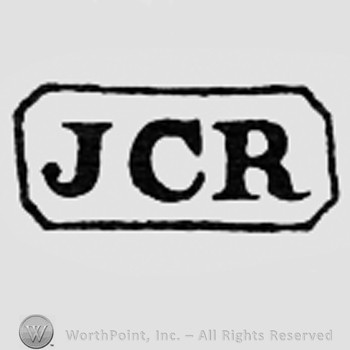 Letters JCR inside a rectangle.