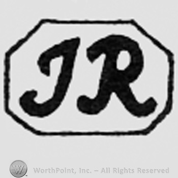 Letters JR inside a rectangle.